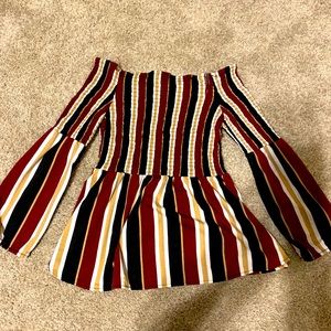 Off the shoulder top